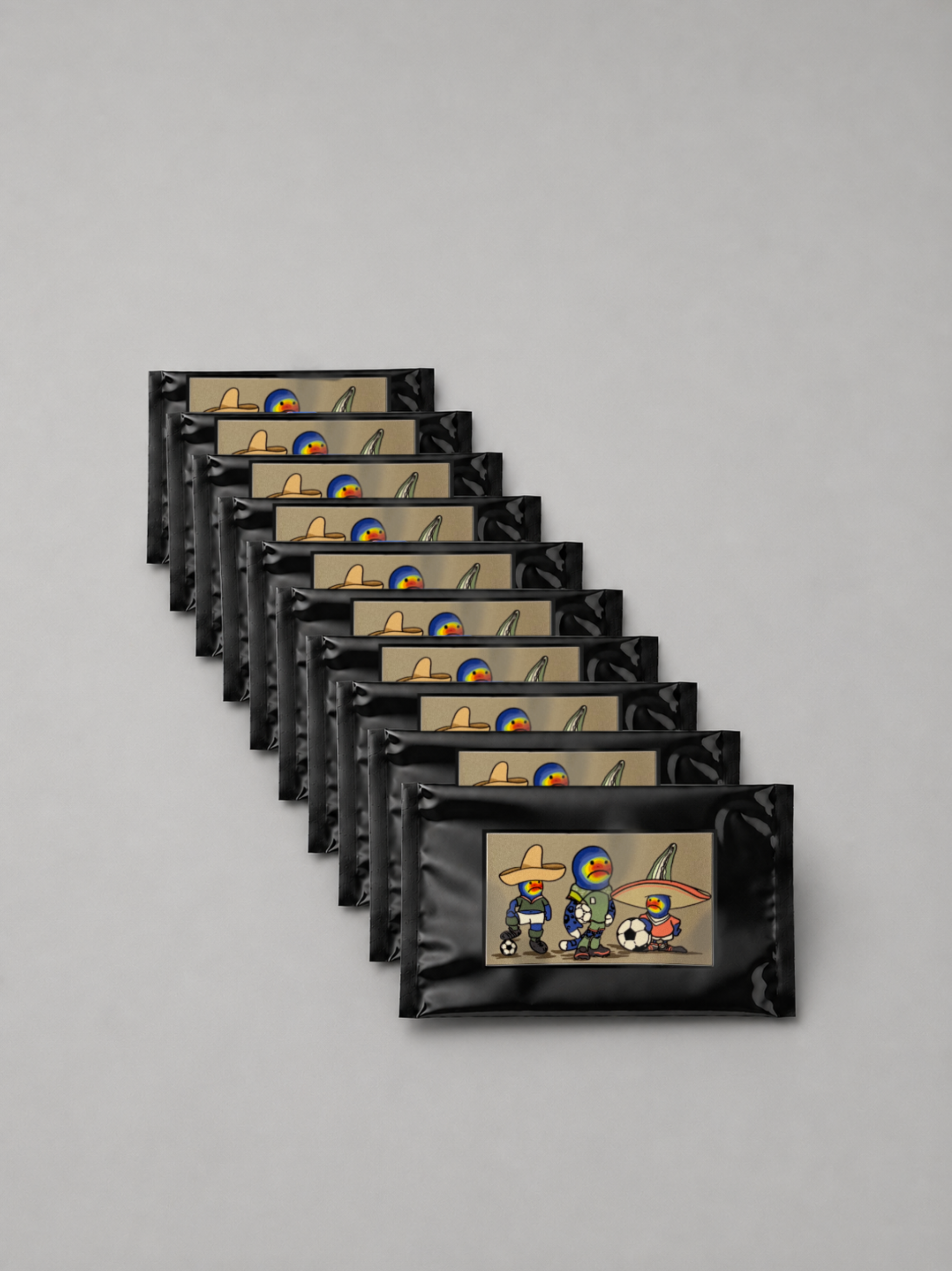 Cartas intervenidas futbol 8 pack + 2 sobres gratis
